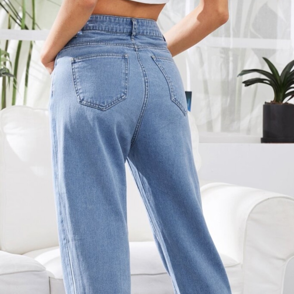 High Rise "Mom" Jeans